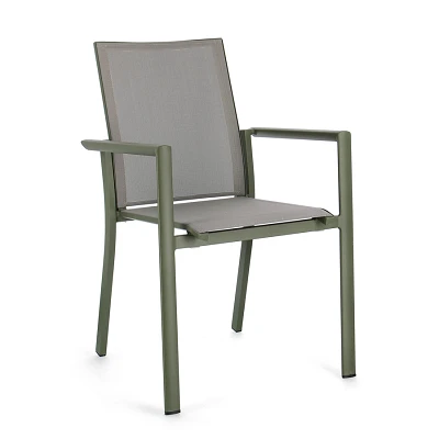 comprar SILLA CON REPOSABRAZOS | KONNOR VERDE online de BIZZOTTO desde 155,73 €