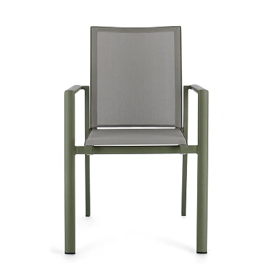 comprar SILLA CON REPOSABRAZOS | KONNOR VERDE online de BIZZOTTO desde 155,73 €