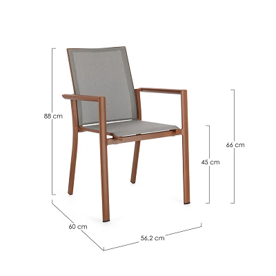comprar SILLA CON REPOSABRAZOS | KONNOR TERRACOTA online de BIZZOTTO desde 155,73 € comprar SILLA CON REPOSABRAZOS | KONNOR TERRACOTA online de BIZZOTTO desde 155,73 €