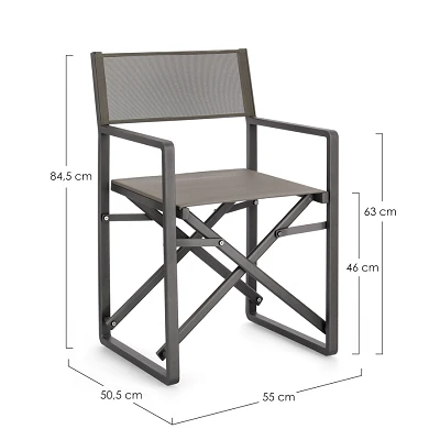 comprar SILLA DIRECTOR KONNOR ANTRACITA CX23 online de BIZZOTTO desde 200,38 € comprar SILLA DIRECTOR KONNOR ANTRACITA CX23 online de BIZZOTTO desde 200,38 €