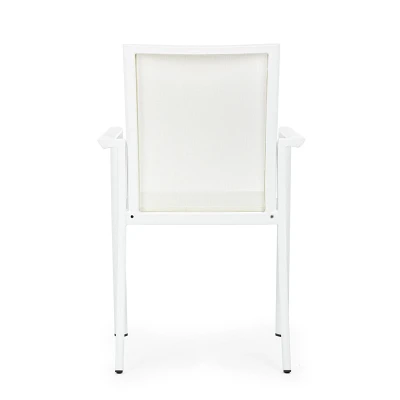comprar SILLA CON REPOSABRAZOS | KONNOR BLANCO CX21 online de BIZZOTTO desde 176,42 €
