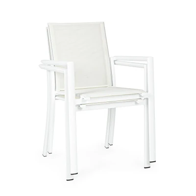 comprar SILLA CON REPOSABRAZOS | KONNOR BLANCO CX21 online de BIZZOTTO desde 137,21 €