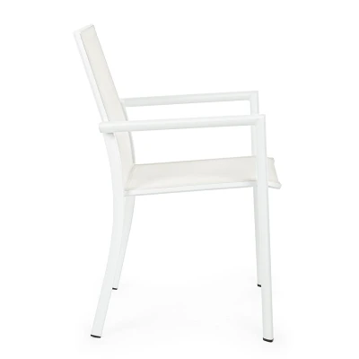 comprar SILLA CON REPOSABRAZOS | KONNOR BLANCO CX21 online de BIZZOTTO desde 137,21 €