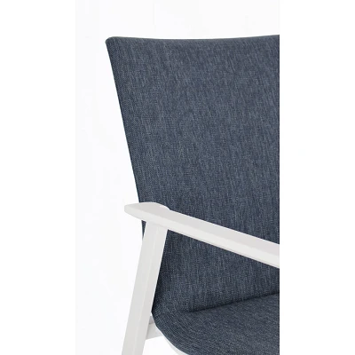comprar SILLA CON REPOSABRAZOS | ODEON BLANCO-DENIM JX11 online de BIZZOTTO desde 239,58 €