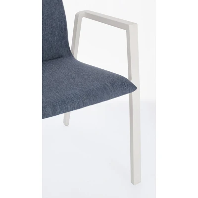 comprar SILLA CON REPOSABRAZOS | ODEON BLANCO-DENIM JX11 online de BIZZOTTO desde 239,58 €