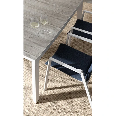 comprar SILLA CON REPOSABRAZOS | ODEON BLANCO-DENIM JX11 online de BIZZOTTO desde 239,58 €