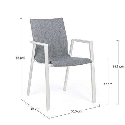 comprar SILLA CON REPOSABRAZOS | ODEON LUNAR online de BIZZOTTO desde 192,75 €