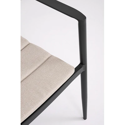 comprar SILLA CON REPOSABRAZOS | CON COJINES | NEBULA ANTRACITA YK13 online de BIZZOTTO desde 217,80 €