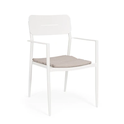 comprar SILLA CON REPOSABRAZOS | CON COJINES | NEBULA VAPOR YK15 online de BIZZOTTO desde 199,29 €