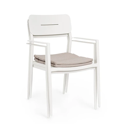 comprar SILLA CON REPOSABRAZOS | CON COJINES | NEBULA VAPOR YK15 online de BIZZOTTO desde 199,29 €