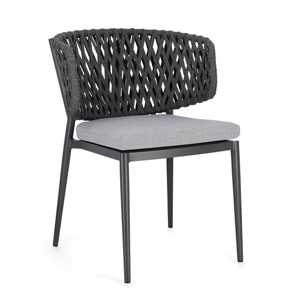 SILLA CON COJINES |  NOELIA ANTRACITA WG21