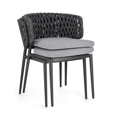 comprar SILLA CON COJINES | NOELIA ANTRACITA WG21 online de Bizzotto Homemotion desde 359,37 € comprar SILLA CON COJINES | NOELIA ANTRACITA WG21 online de Bizzotto Homemotion desde 359,37 €