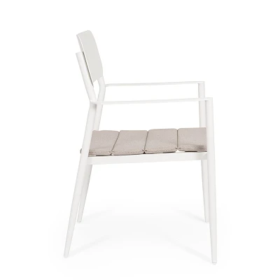 comprar SILLA CON REPOSABRAZOS | CON COJINES | NEBULA VAPOR YK15 online de BIZZOTTO desde 199,29 €