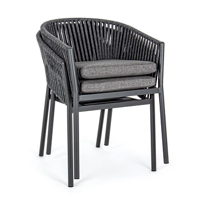comprar SILLA CON REPOSABRAZOS | CON COJINES | FLORENCIA ANTRAC WG21 online de Bizzotto Homemotion desde 337,59 €