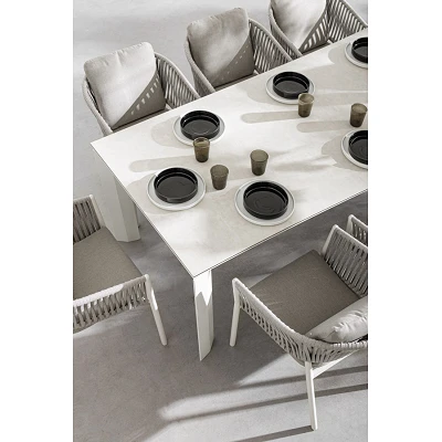 comprar SILLA CON REPOSABRAZOS | CON COJINES | FLORENCIA BLANCO WG20 online de Bizzotto Homemotion desde 337,59 €