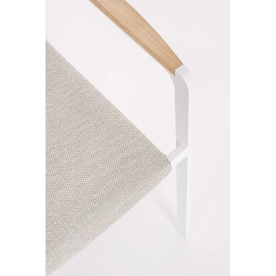 comprar SILLA CON REPOSABRAZOS | JALISCO NEW BLANCO WG20 online de Bizzotto Homemotion desde 317,99 €