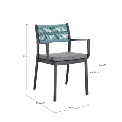 comprar SILLA CON REPOSABRAZOS | CON COJINES | ALVIN ANTRACITA/AVIO online de BIZZOTTO desde 148,10 € comprar SILLA CON REPOSABRAZOS | CON COJINES | ALVIN ANTRACITA/AVIO online de BIZZOTTO desde 148,10 €