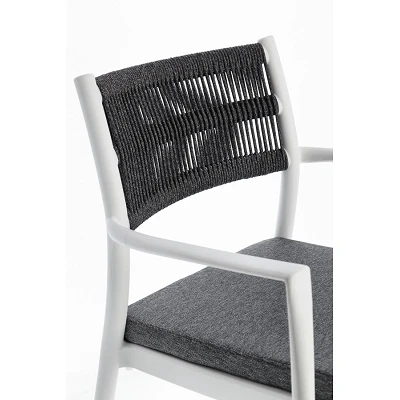comprar SILLA CON REPOSABRAZOS | CON COJINES | ALVIN BLANCO/GRIS OSCURO online de BIZZOTTO desde 148,10 € comprar SILLA CON REPOSABRAZOS | CON COJINES | ALVIN BLANCO/GRIS OSCURO online de BIZZOTTO desde 148,10 €