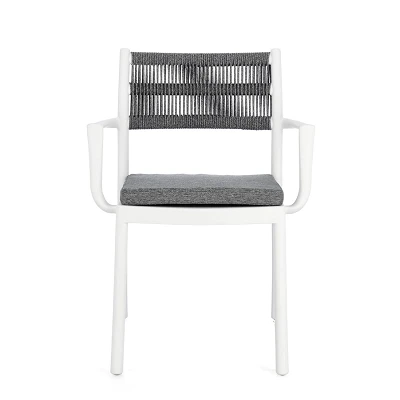 comprar SILLA CON REPOSABRAZOS | CON COJINES | ALVIN BLANCO/GRIS OSCURO online de BIZZOTTO desde 148,10 € comprar SILLA CON REPOSABRAZOS | CON COJINES | ALVIN BLANCO/GRIS OSCURO online de BIZZOTTO desde 148,10 €