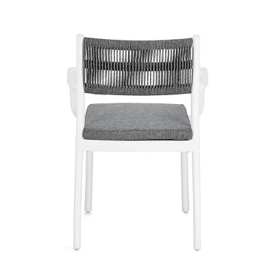 comprar SILLA CON REPOSABRAZOS | CON COJINES | ALVIN BLANCO/GRIS OSCURO online de BIZZOTTO desde 148,10 € comprar SILLA CON REPOSABRAZOS | CON COJINES | ALVIN BLANCO/GRIS OSCURO online de BIZZOTTO desde 148,10 €