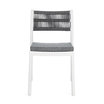 comprar SILLA CON COJINES | ALVIN BLANCO/GRIS OSCURO online de BIZZOTTO desde 130,68 € comprar SILLA CON COJINES | ALVIN BLANCO/GRIS OSCURO online de BIZZOTTO desde 130,68 €