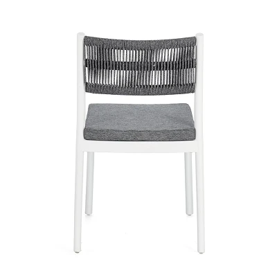 comprar SILLA CON COJINES | ALVIN BLANCO/GRIS OSCURO online de BIZZOTTO desde 130,68 € comprar SILLA CON COJINES | ALVIN BLANCO/GRIS OSCURO online de BIZZOTTO desde 130,68 €