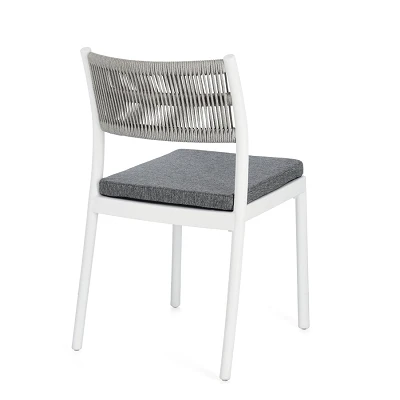 comprar SILLA CON COJINES | ALVIN BLANCO/GRIS CLARO online de BIZZOTTO desde 130,68 € comprar SILLA CON COJINES | ALVIN BLANCO/GRIS CLARO online de BIZZOTTO desde 130,68 €