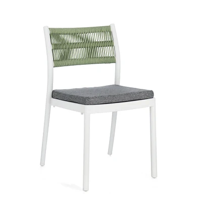 comprar SILLA CON COJINES | ALVIN BLANCO/VERDE online de BIZZOTTO desde 130,68 € comprar SILLA CON COJINES | ALVIN BLANCO/VERDE online de BIZZOTTO desde 130,68 €
