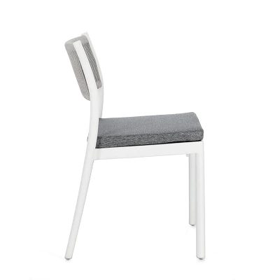 comprar SILLA CON COJINES | ALVIN BLANCO/GRIS CLARO online de BIZZOTTO desde 130,68 € comprar SILLA CON COJINES | ALVIN BLANCO/GRIS CLARO online de BIZZOTTO desde 130,68 €
