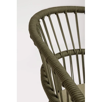 comprar SILLA CON REPOSABRAZOS | CON COJINES | ODIVELAS VERDE online de BIZZOTTO desde 298,39 €