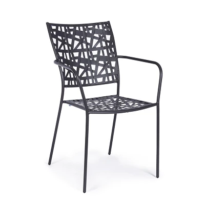 comprar SILLA CON REPOSABRAZOS | KELSIE ANTRACITA online de Yes desde 98,01 €