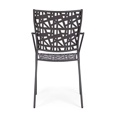 comprar SILLA CON REPOSABRAZOS | KELSIE ANTRACITA online de Yes desde 99,10 €