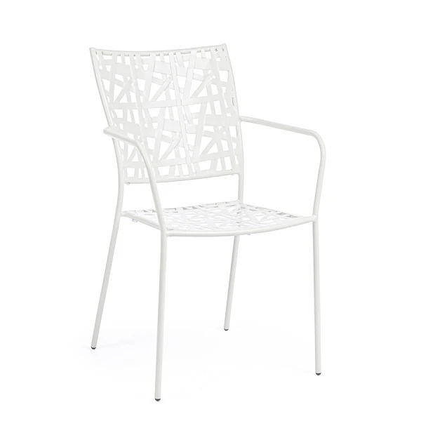SILLA CON REPOSABRAZOS |  KELSIE BLANCO