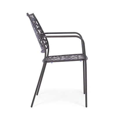 comprar SILLA CON REPOSABRAZOS | KELSIE ANTRACITA online de Yes desde 99,10 €