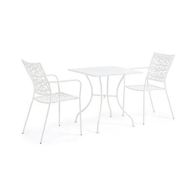comprar SILLA CON REPOSABRAZOS | KELSIE BLANCO online de Yes desde 99,10 €