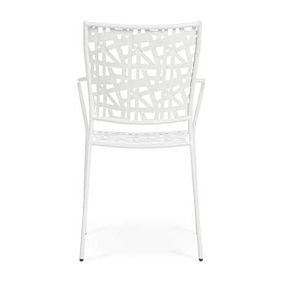 comprar SILLA CON REPOSABRAZOS | KELSIE BLANCO online de Yes desde 99,10 €