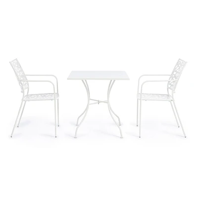 comprar SILLA CON REPOSABRAZOS | KELSIE BLANCO online de Yes desde 99,10 €