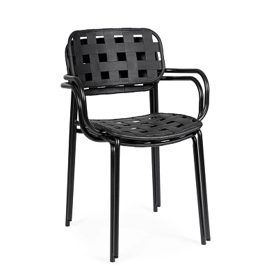 comprar SILLA CON REPOSABRAZOS | CLOVER NEGRO online de Yes desde 98,01 €