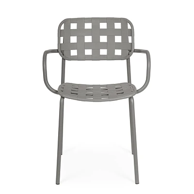 comprar SILLA CON REPOSABRAZOS | CLOVER GRIS online de Yes desde 98,01 €