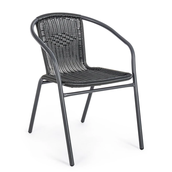 SILLA CON REPOSABRAZOS |  RIPLEY NEGRO