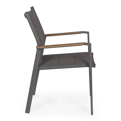 comprar SILLA CON REPOSABRAZOS | KUBIK ANTRACITA SJ61 online de Yes desde 147,02 €