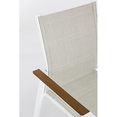 comprar SILLA CON REPOSABRAZOS | KUBIK BLANCO SJ60 online de Yes desde 164,44 €