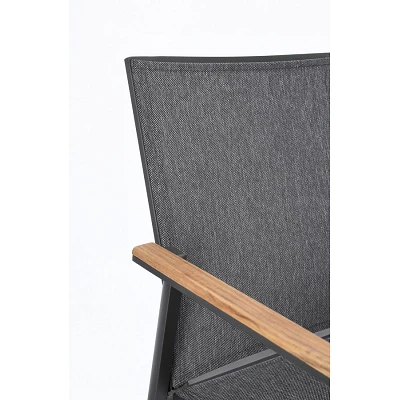 comprar SILLA CON REPOSABRAZOS | CAMERON ANTRACITA GK52 online de BIZZOTTO desde 241,76 €