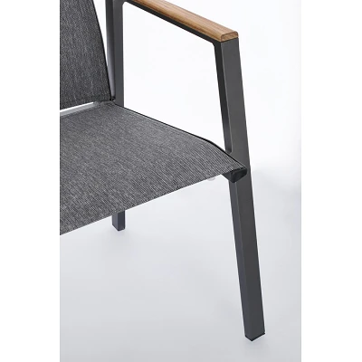 comprar SILLA CON REPOSABRAZOS | CAMERON ANTRACITA GK52 online de BIZZOTTO desde 241,76 €