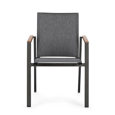 comprar SILLA CON REPOSABRAZOS | CAMERON ANTRACITA GK52 online de BIZZOTTO desde 241,76 €