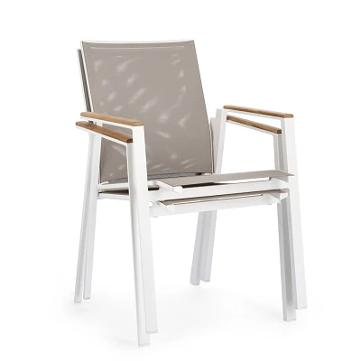 comprar SILLA CON REPOSABRAZOS | CAMERON BLANCO GK50 online de BIZZOTTO desde 241,76 €