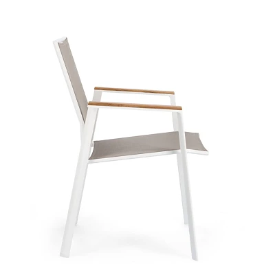 comprar SILLA CON REPOSABRAZOS | CAMERON BLANCO GK50 online de BIZZOTTO desde 241,76 €