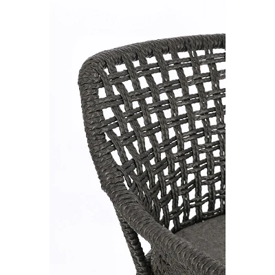 comprar SILLA CON REPOSABRAZOS | CON COJINES | WILSON NEGRO online de Bizzotto Homemotion desde 540,14 €