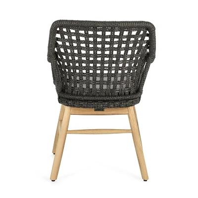 comprar SILLA CON REPOSABRAZOS | CON COJINES | WILSON NEGRO online de Bizzotto Homemotion desde 540,14 €