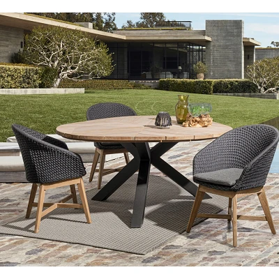 comprar SILLA CON REPOSABRAZOS | CON COJINES | COACHELLA ANTRACITA online de Bizzotto Homemotion desde 629,44 €
